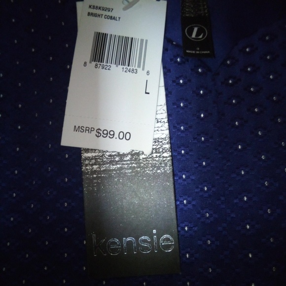 NWT Kensie Cocktail Dress $99 L - Picture 4 of 4