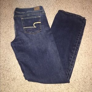 America Eagle Outfitters 12 Long, slim boot jeans