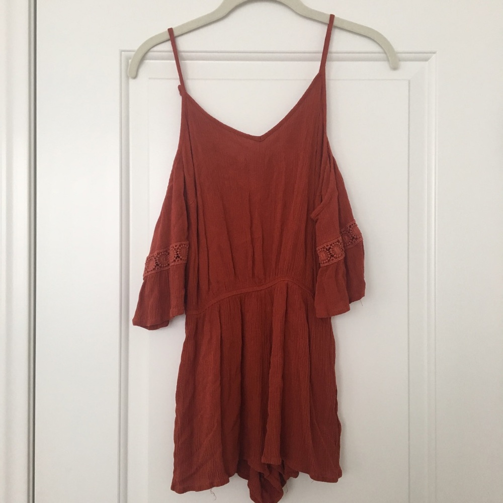 Burgundy Rhomper