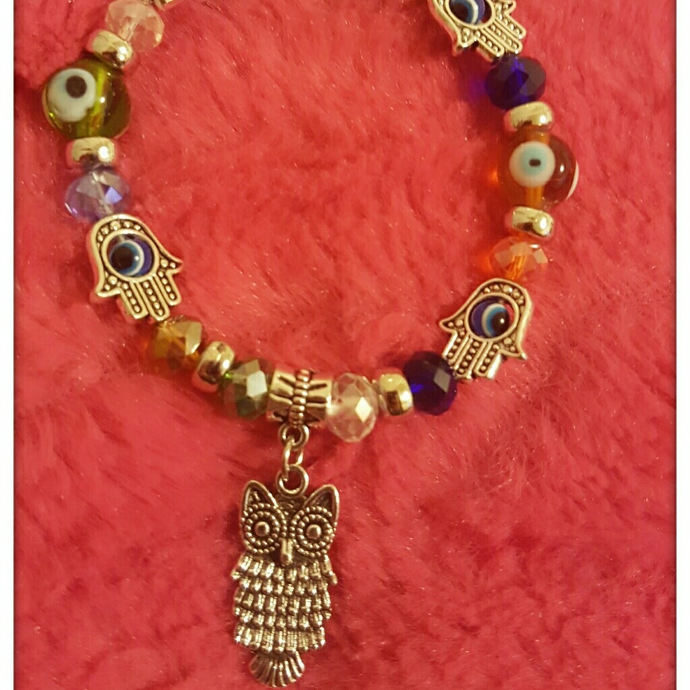 Bundle of Handmade beaded bracelet