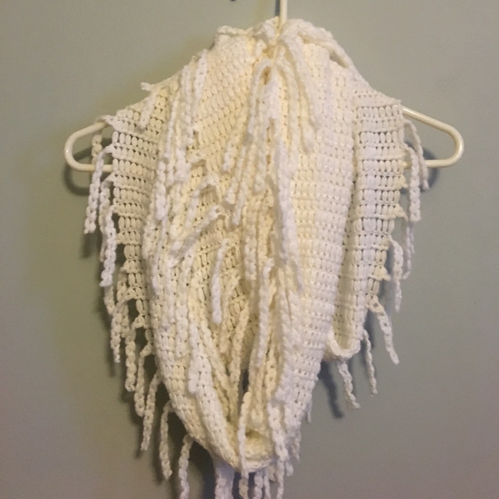 Infinity Fringe Scarf