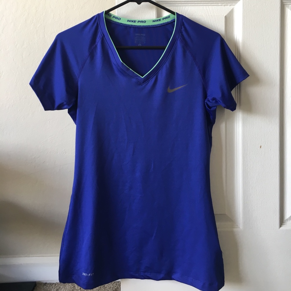Nike Pro Dri-Fit V Neck Tee