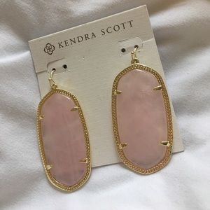 Kendra Scott Rose Quarts Danielle Earring