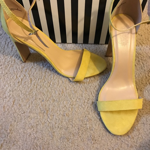 lime green sandal heels