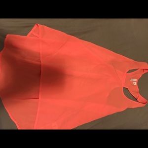 Bright Orange hi-low tank