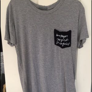 American Eagle 'Don't Ask Why' Pocket Tee