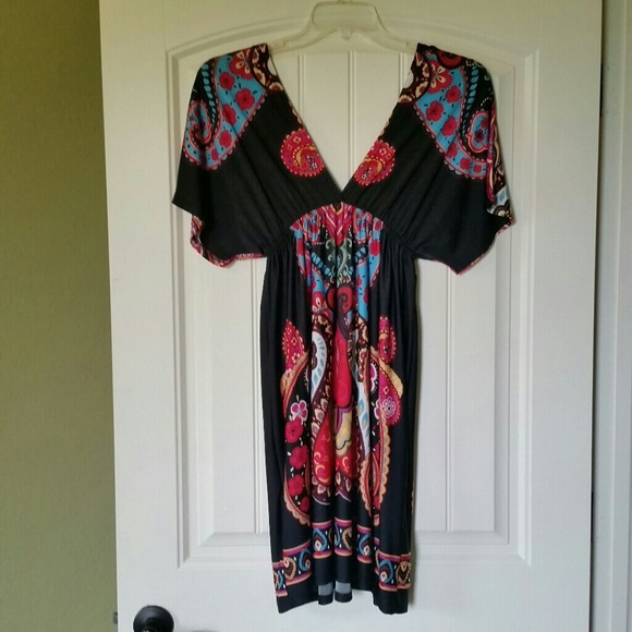 SOLD! Urban Mango Paisley Tunic Dress SOLD! - Picture 3 of 6