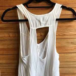 Ivory brandy melville tank