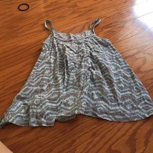 Shirt with thin straps