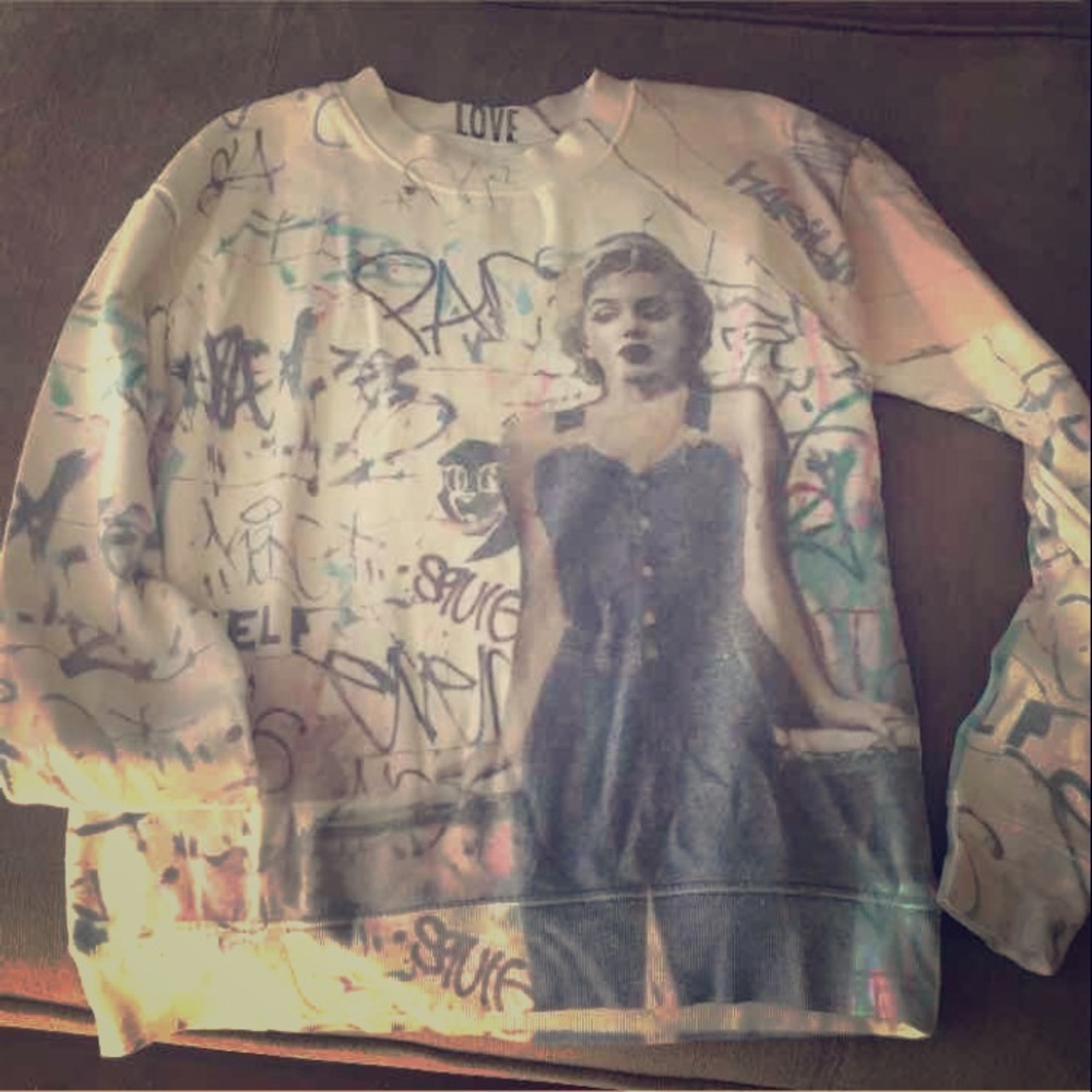 F21 vintage Marilyn Sweater