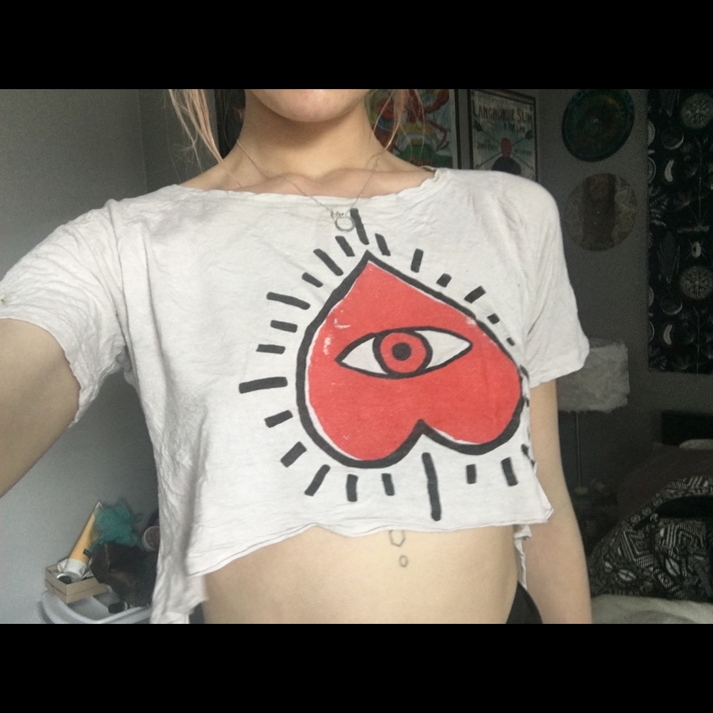 Unif heart tee