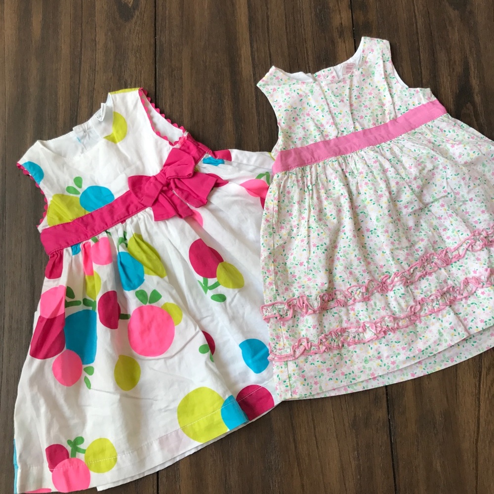 Baby Spring Dress Bundle - 9 Months 🌷