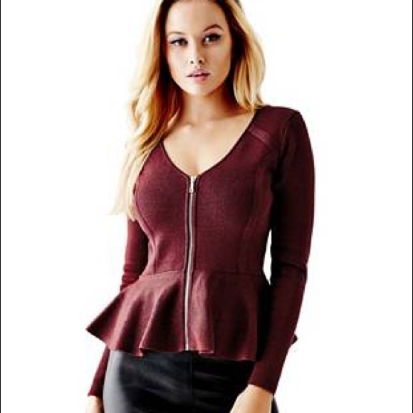 Guess Tops - Guess peplum top