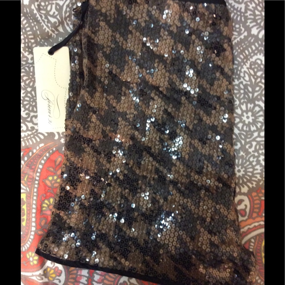 NWT SEQUIN LEOPARD HIGH WAISTED SHORTS