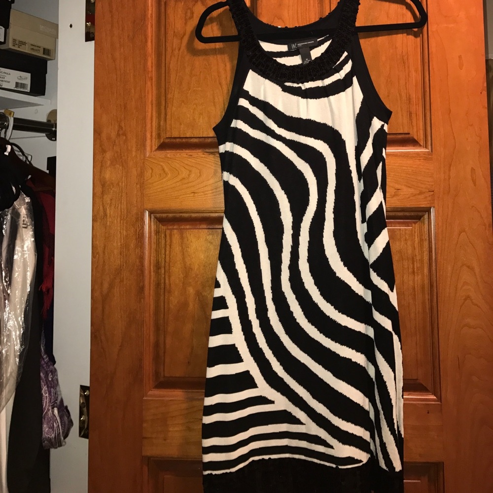 INC Petite Zebra Dress!!