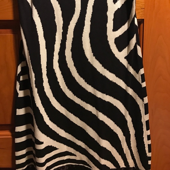 INC Petite Zebra Dress!! - Picture 2 of 5