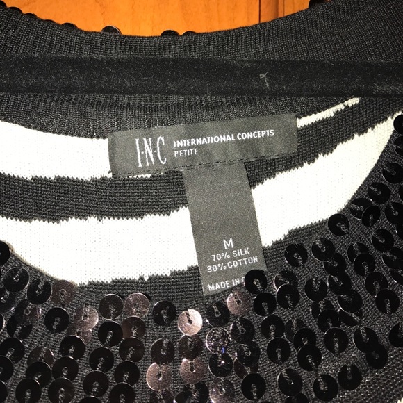 INC Petite Zebra Dress!! - Picture 5 of 5