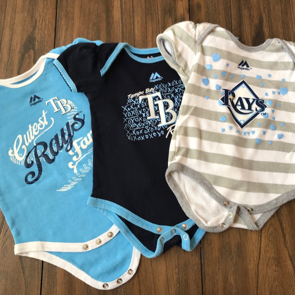 Tampa Bay Rays - Onesie Bundle 💙 12 Months