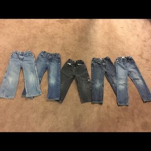 5 pairs of 4T jeans