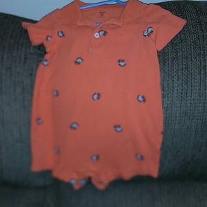 Carter's monkey one piece.