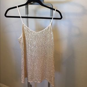NWT Express sequin top
