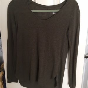 Green/Grey Comfy Top