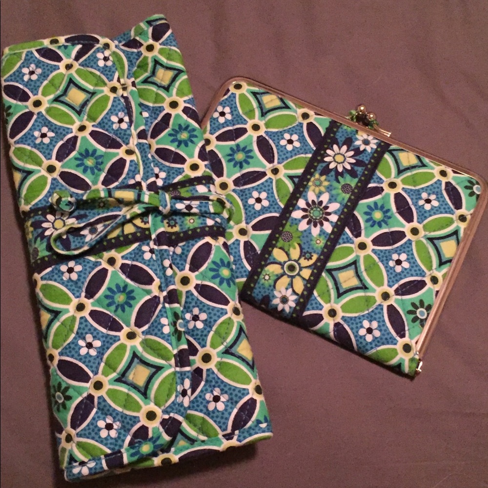 Vera Bradley Photo Album and Makeup Brush Holder