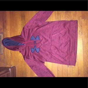 A new under armour pull over sweatshirt !