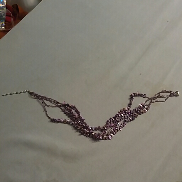 Purple necklace - Picture 1 of 2