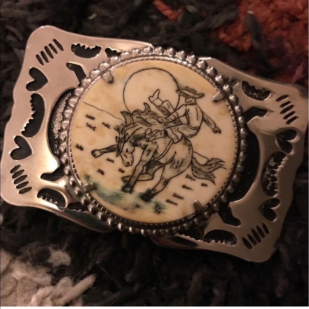 Cowboy Belt Buckle