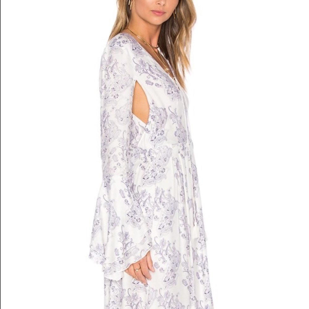 Jetset Diaries Infinity plunging V-neck boho maxi - Picture 4 of 8