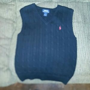 Boys Polo sweater vest.