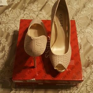 Guess PeepToe Heels