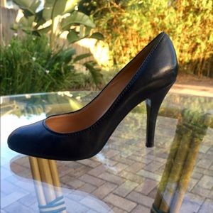 J. Crew Mona Italian leather heels