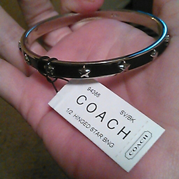 Coach Jewelry - 1HRCoach stars Bracelet  /bangle authentic!