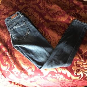 Distressed Express leggings