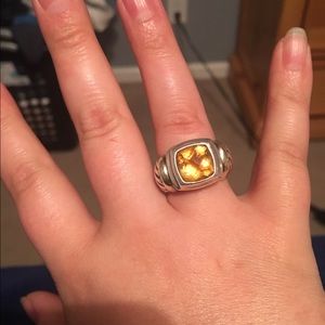David Yurman citrine ring