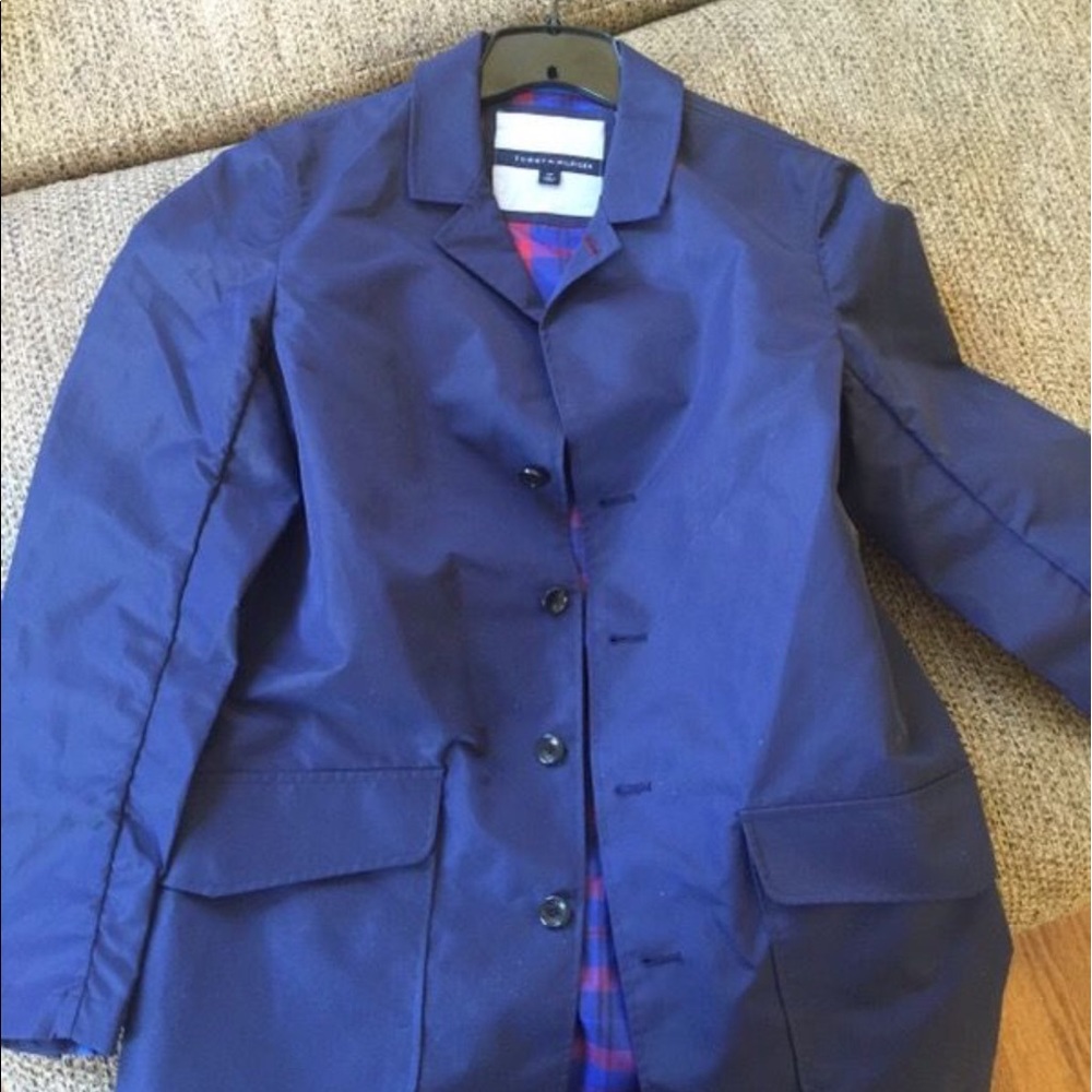 Blue Tommy Hilfiger Peacoat