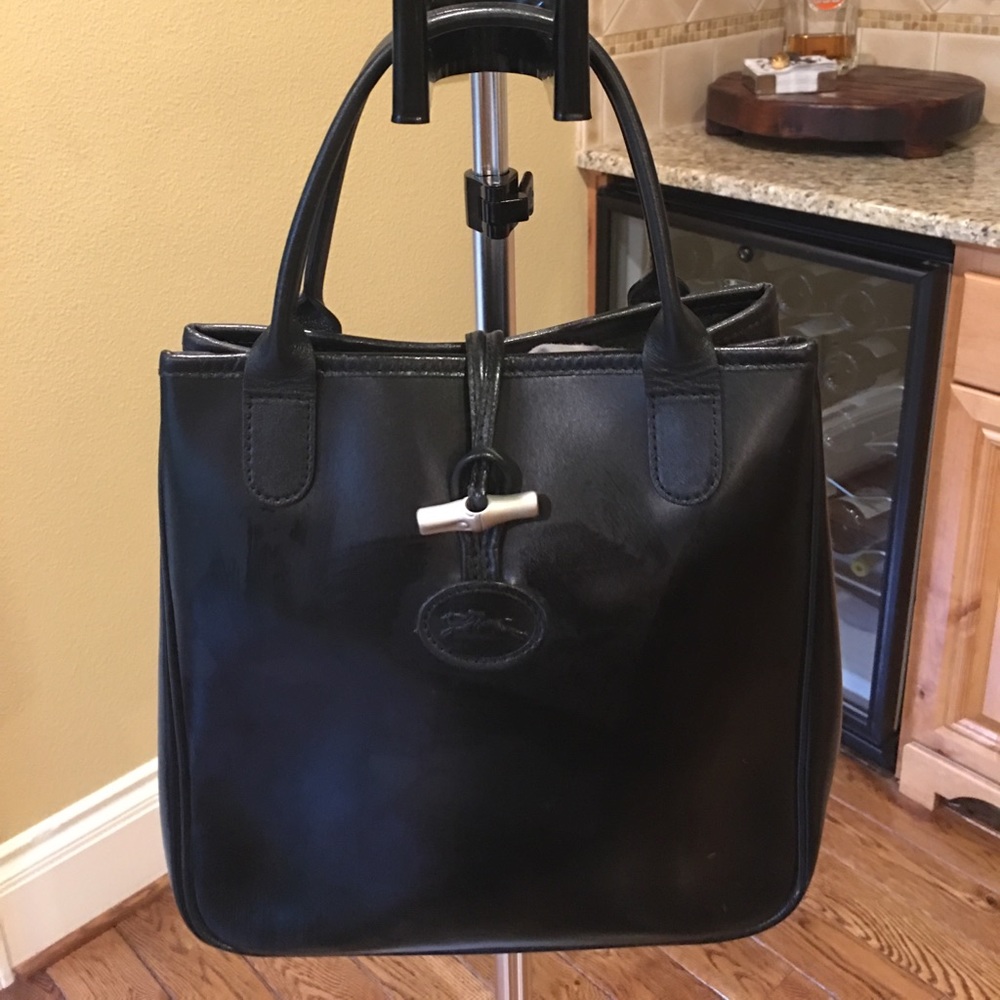 Longchamp small, gently used, arm bag