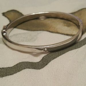 Silver bangle
