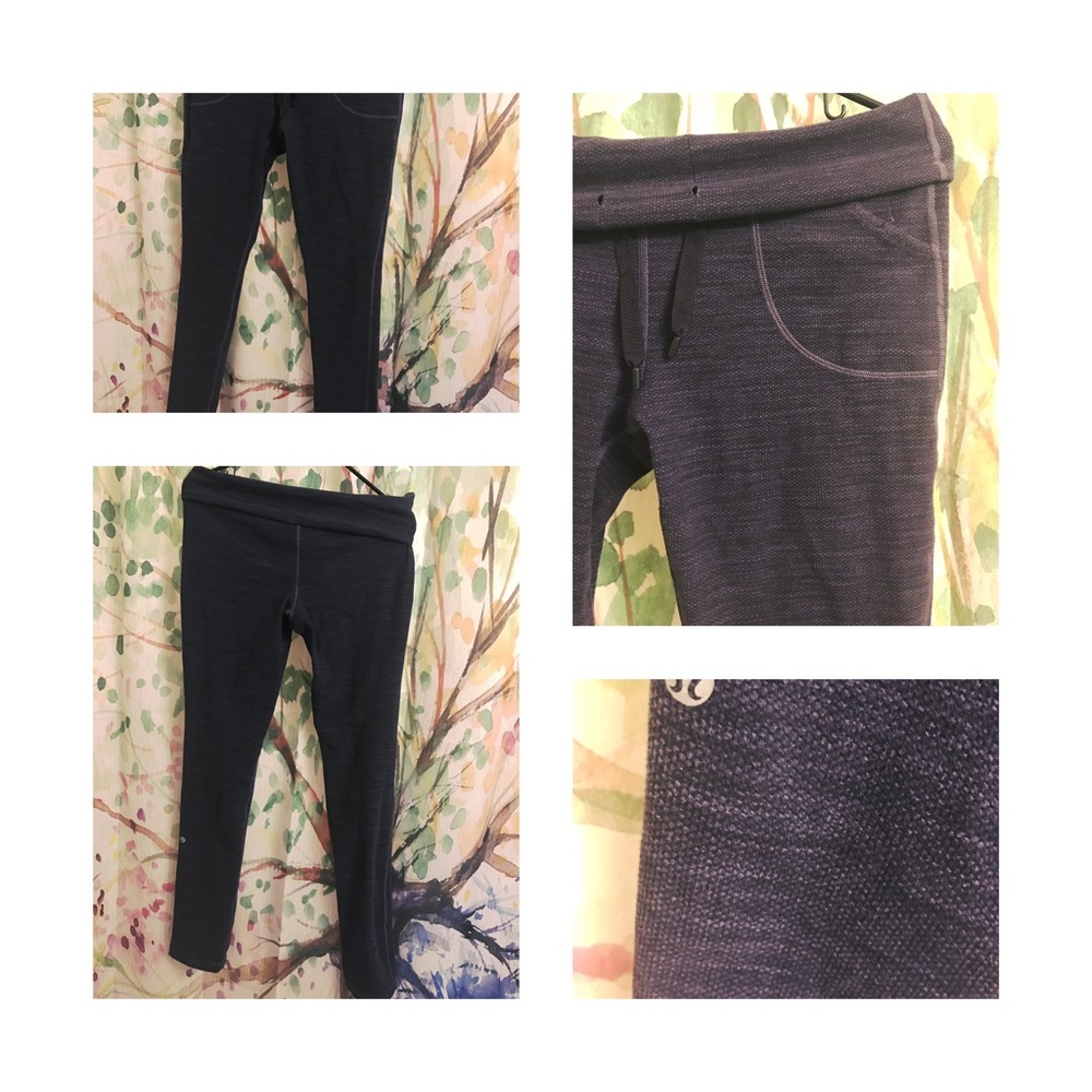 EUC Lululemon Deep Purple Skinny Will Pant Size 8!