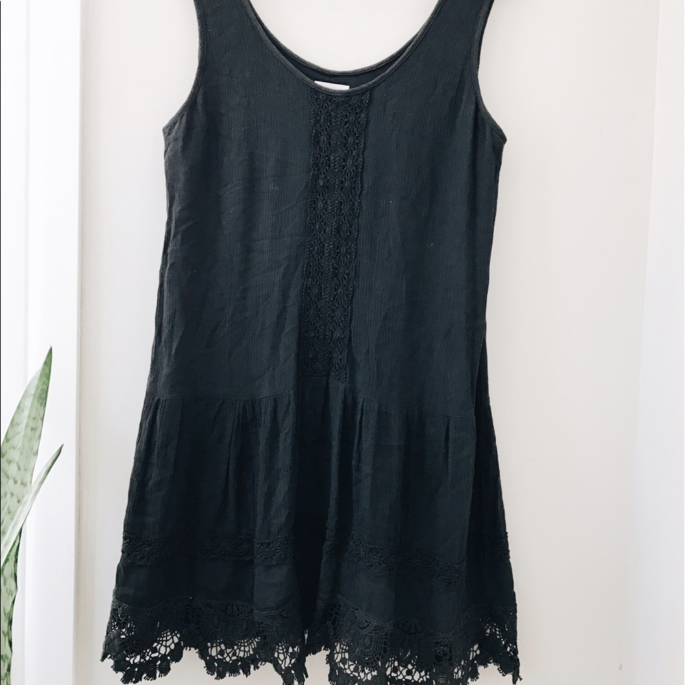 Boho Charcoal tunic