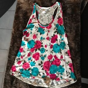 Tank Top with lace back