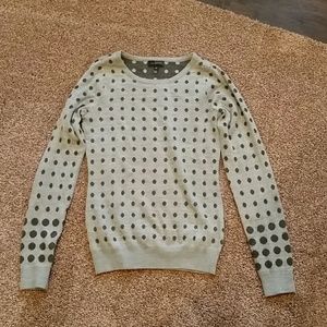 The limited polka dot sweater