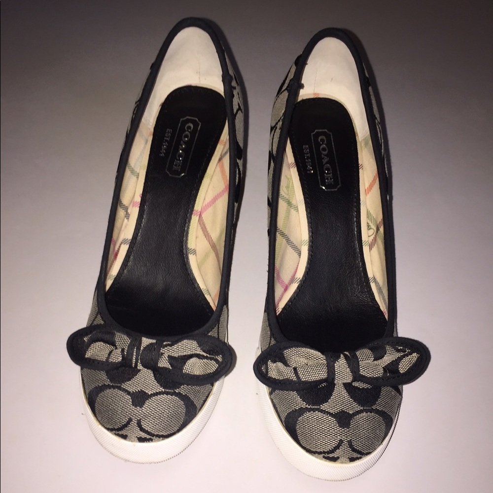 Coach wedges