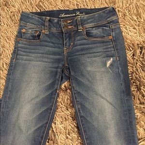 AE Semi-Distressed Jeans