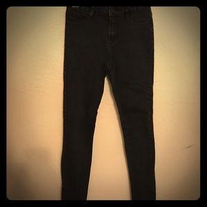 Black Vintage Style Jegging