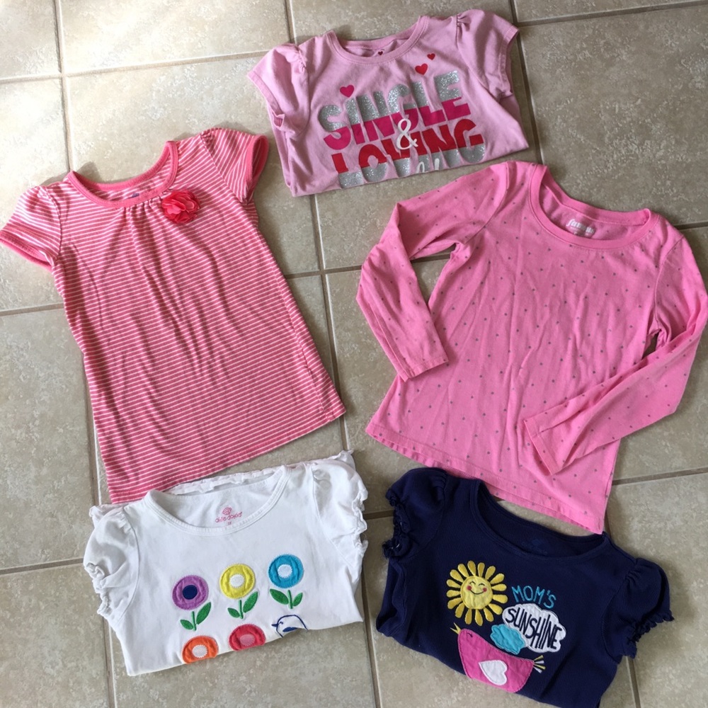 Bundle of 5 Girls Tees