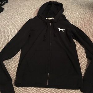 VS PINK Black Zip Up ❤
