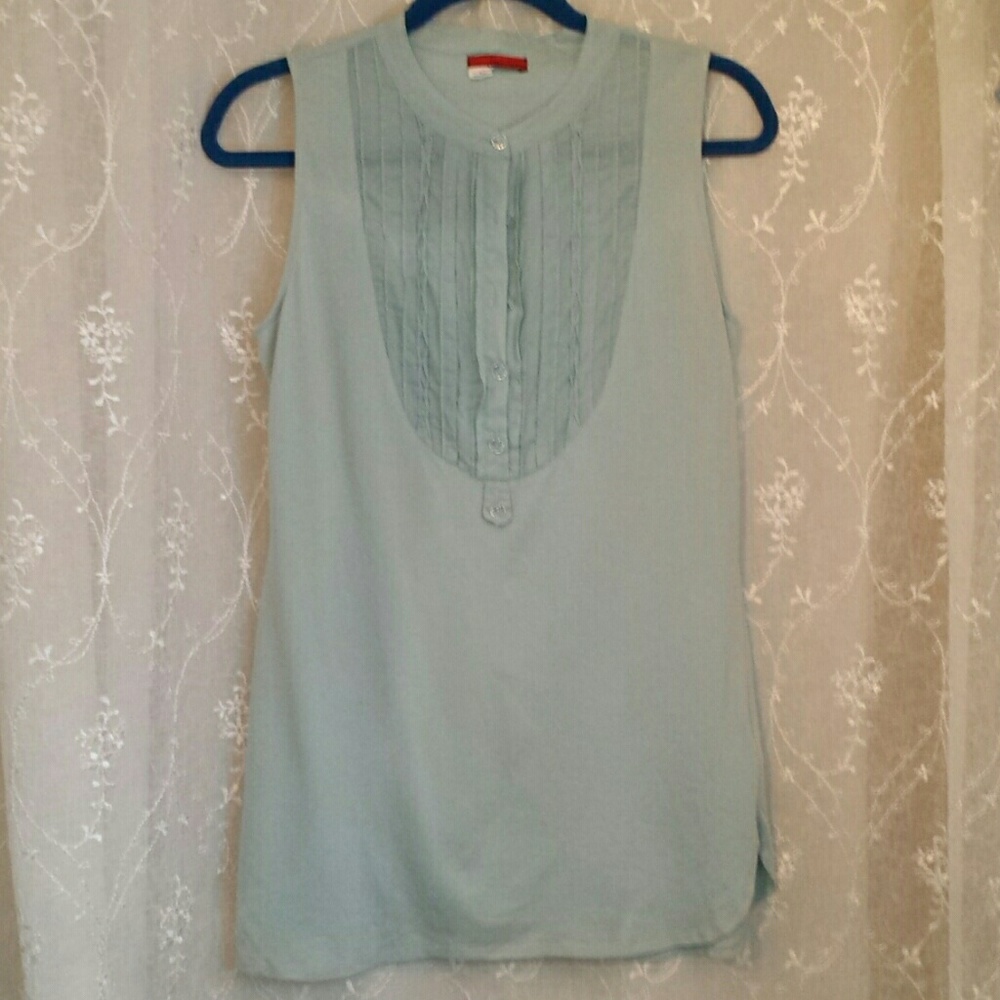 Tapemeasure aqua tunic